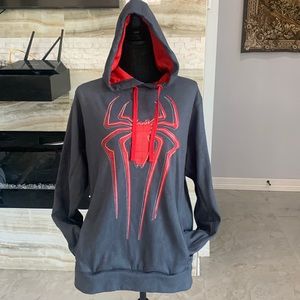 Marvel Spider‎ Man Pull On Hoodie. Size M(B1)
